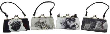 Preview: Niedliches 4er Set Geldtaschen